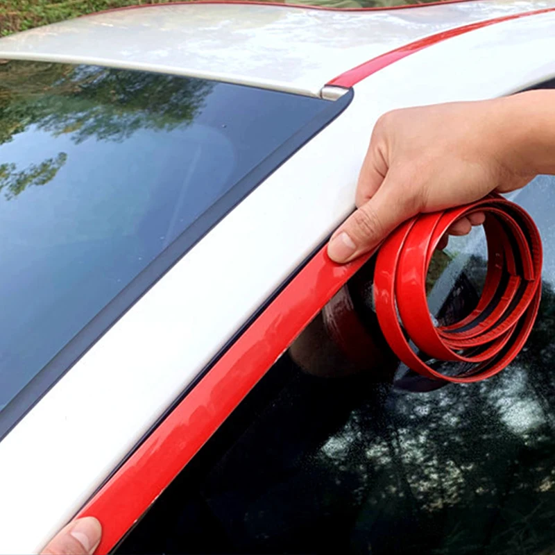 Car Chrome Side Body Trim Molding,Bumper Anti-Collision Self-Adhesive Strip,Scratch-Proof Shiny Adhesive Strap,Exterior and Inte