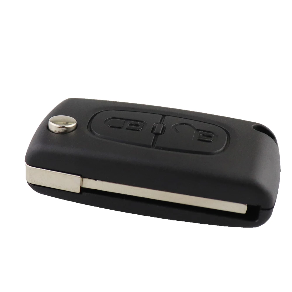 2 Button 433Mhz ID46 PCF7961 Chip For Peugeot 207 307 308 407 607 For Citroen C2 C3 C4 Berlingo Picasso Remote Car Key ASK/FSK
