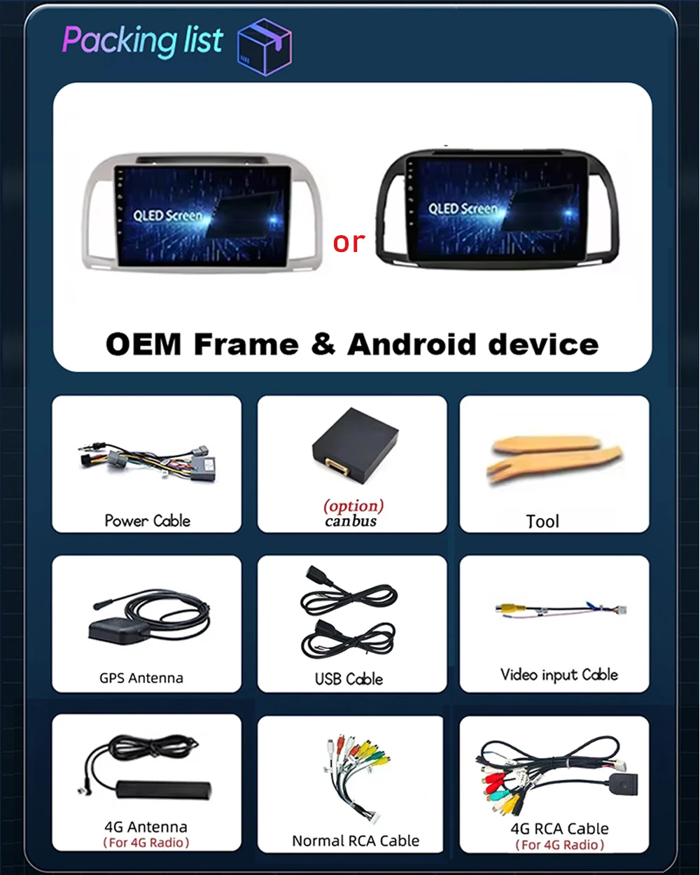 Carplay Android Car Radio For Nissan March Micra K12 2002- 2010 Auto GPS Navigation Head Unit Stereo 4G WIFI Multimedia Wireless