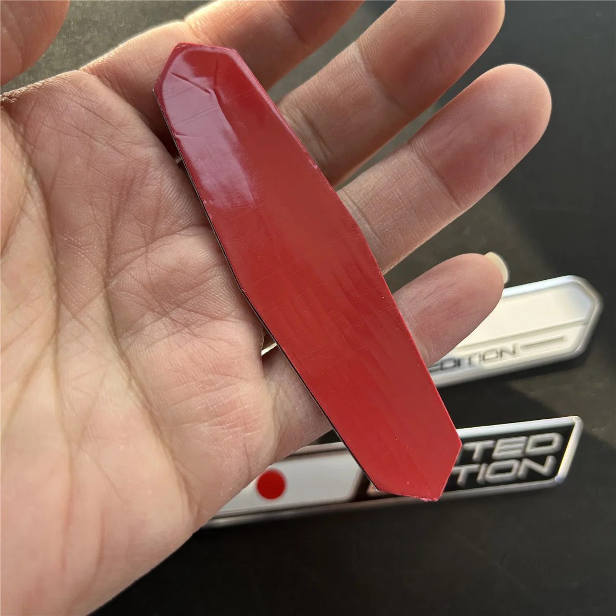 Limited Edition Japan National flag Aluminium Adhesive Emblem Rear Trunk Badge Fender Sticker Body Decal car emblem