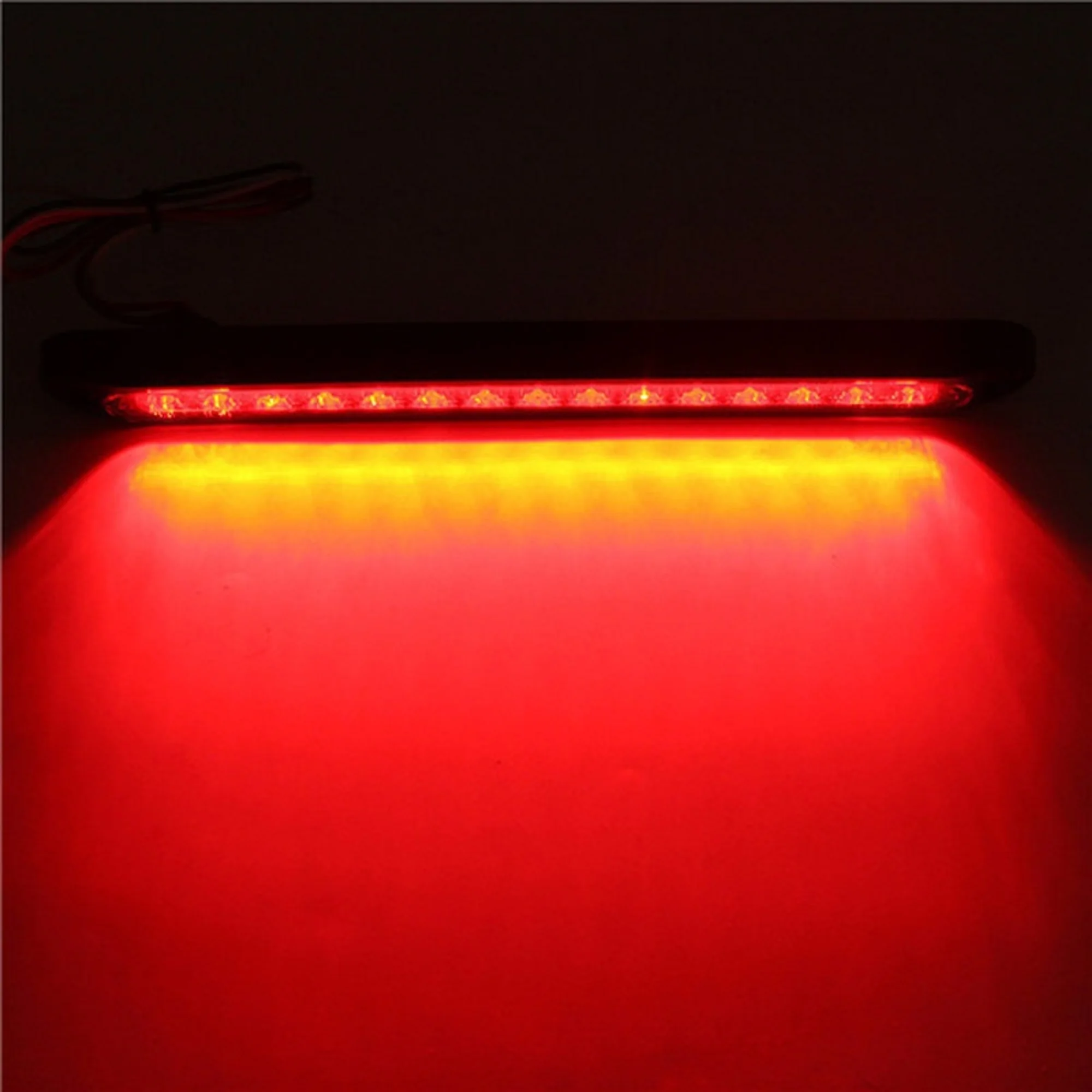 2PCS New 12-24V 15LED Tail Rear Lamp for Trailer Truck Lorry Pickup-Brake/Stop/Turn Lights Light Bar Strip