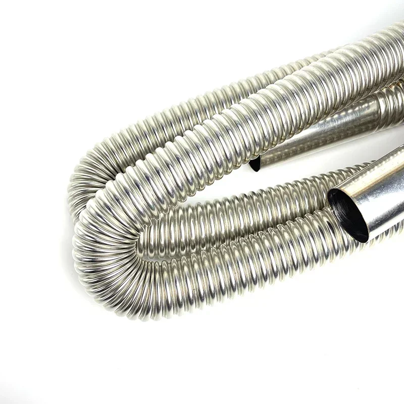 Air Diesel Parking Heater Stainless Steel Exhaust Pipe Tube Gas Vent Hose +Aluminum Foil Sleeve With Hose Clamp For Car