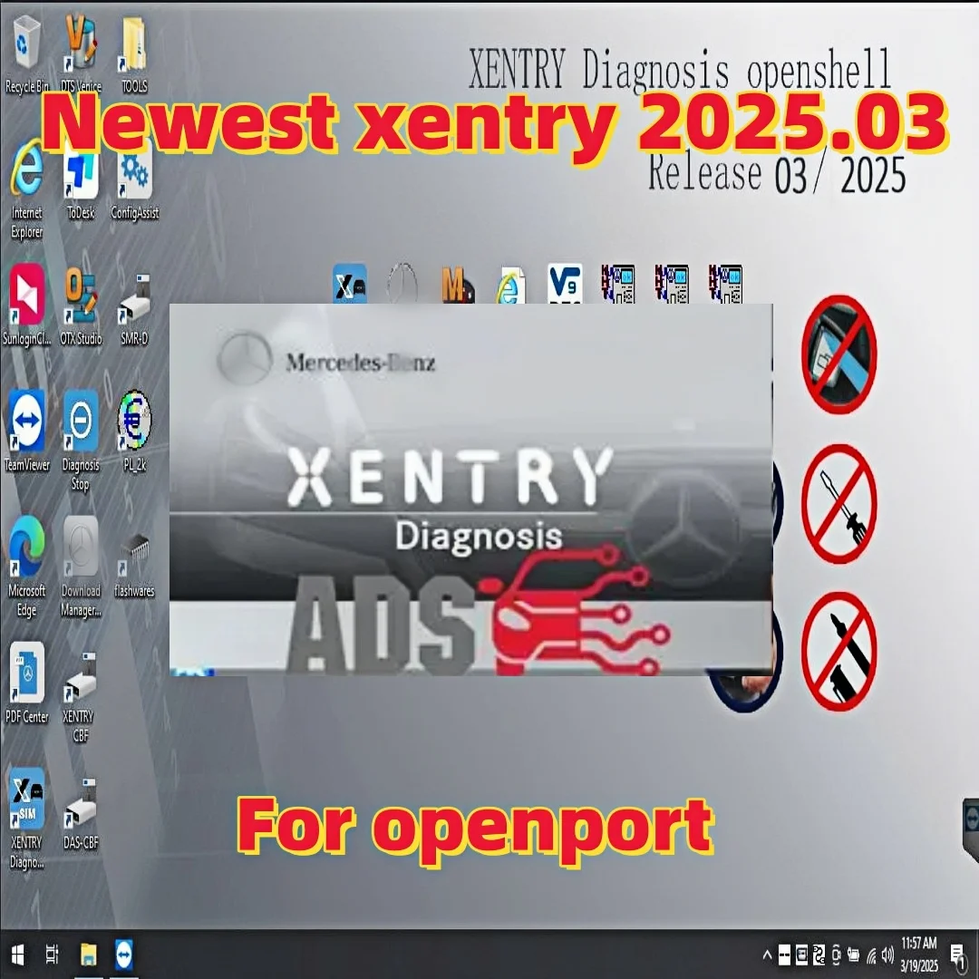 2025.03 XDOS xentry XPT 2023 WIS/ASR EPC Workshop Vediamo 5.01 database DTS Monaco V8.16 V9.02 database for mb star c4/c5 tools