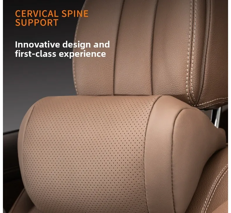 Car Seat Headrest Universal Travel Rest 3D Neck Pillow Protect Neck Soft Fluffy Comfortable Neck Rest Car Accessories