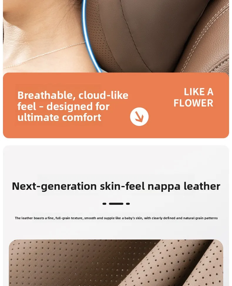 Car Seat Headrest Universal Travel Rest 3D Neck Pillow Protect Neck Soft Fluffy Comfortable Neck Rest Car Accessories