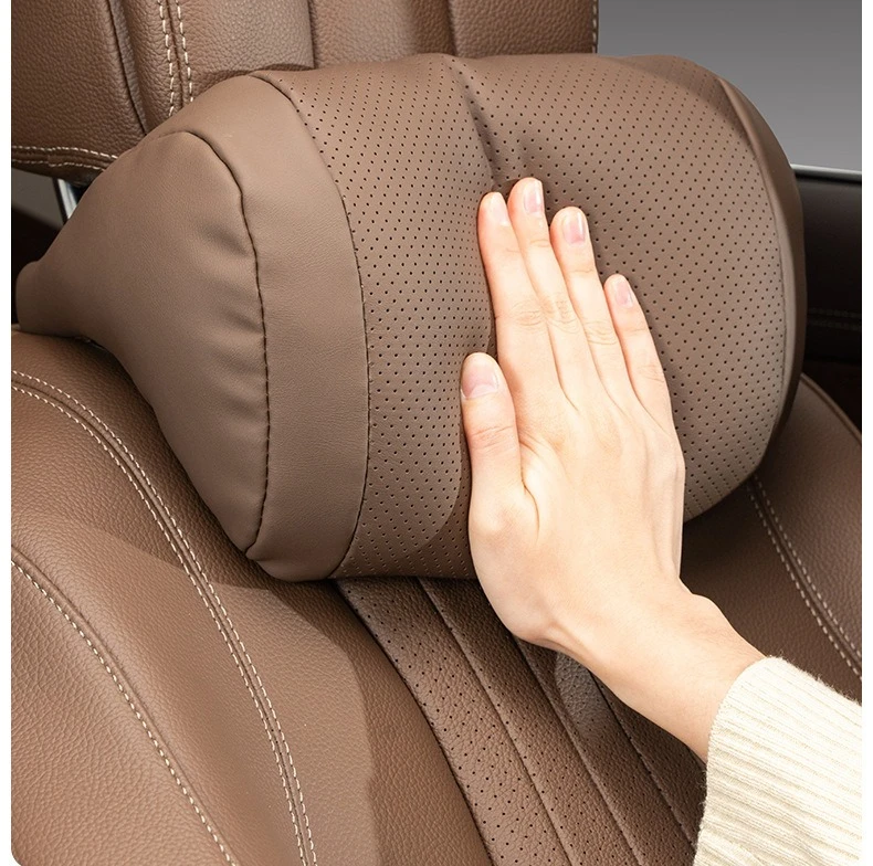 Car Seat Headrest Universal Travel Rest 3D Neck Pillow Protect Neck Soft Fluffy Comfortable Neck Rest Car Accessories