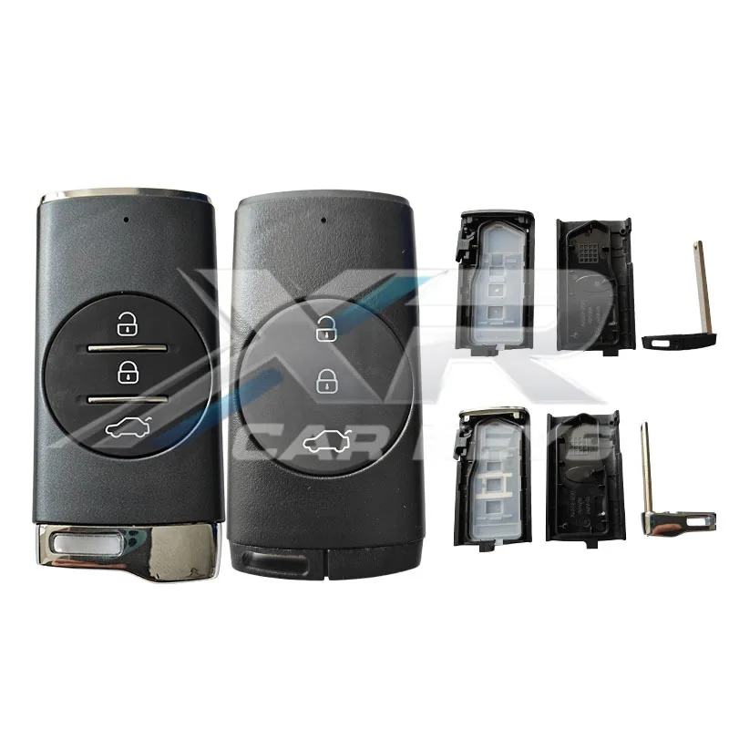 Replacement Keyless Remote Key Shell Chip For Chery Tiggo 7 8 Plus Pro EXEED Vantas TX TXL LX With Emergeny Key Smart Key Case
