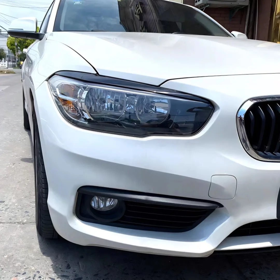 Front Headlight Eyebrow Eyelid Trim Wide Body Kit Tuning Accessories For BMW 1 Series F20 F21 116d 118i 120i 120d M135i 2015-19