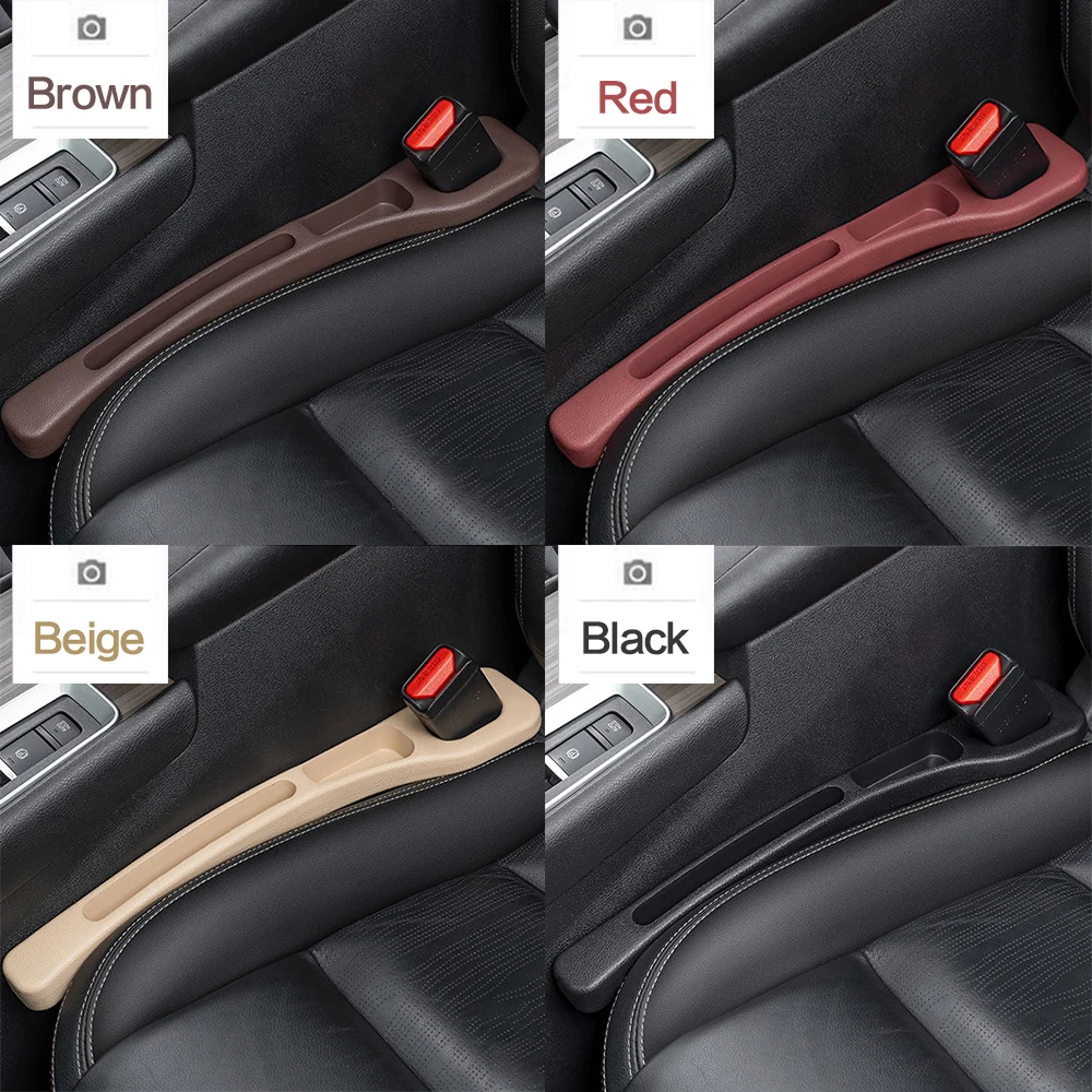2X Car Seat Gap Filler Between Seats Crevice Interior Decoration Accessories For Mercedes Benz W203 W204 W205 W210 W211 W212 E C