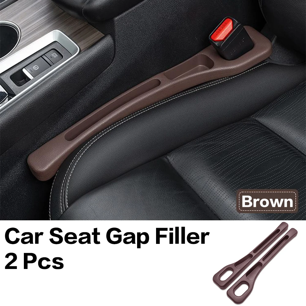 2X Car Seat Gap Filler Between Seats Crevice Interior Decoration Accessories For Mercedes Benz W203 W204 W205 W210 W211 W212 E C