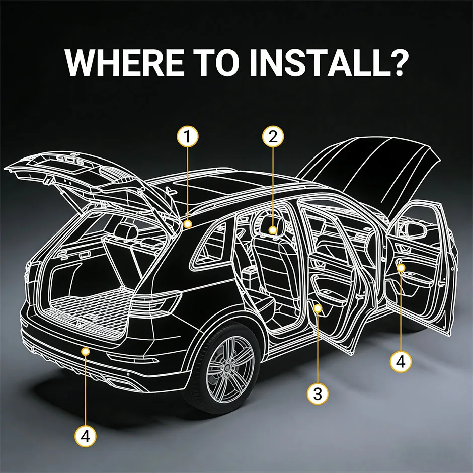 SelfAdhesive ButylRubber Damping Board Car Soundproof Thermal Insulation Noise Reduction Shock Absorption Home Improvement
