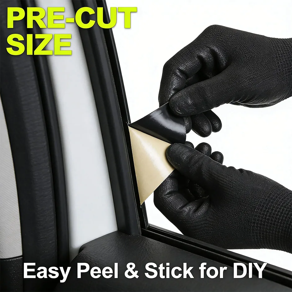 SelfAdhesive ButylRubber Damping Board Car Soundproof Thermal Insulation Noise Reduction Shock Absorption Home Improvement