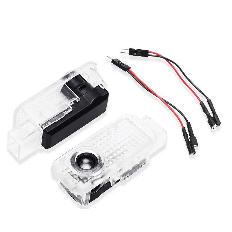 2pcs Laser Projector Ghost Shadow Car Door Welcome LED Light For Audi Q7 Q3 Q5L Q2L S4 S5 S6 S7 S8 A6L A4L A3 A4 A7 A5 RS3 RS4