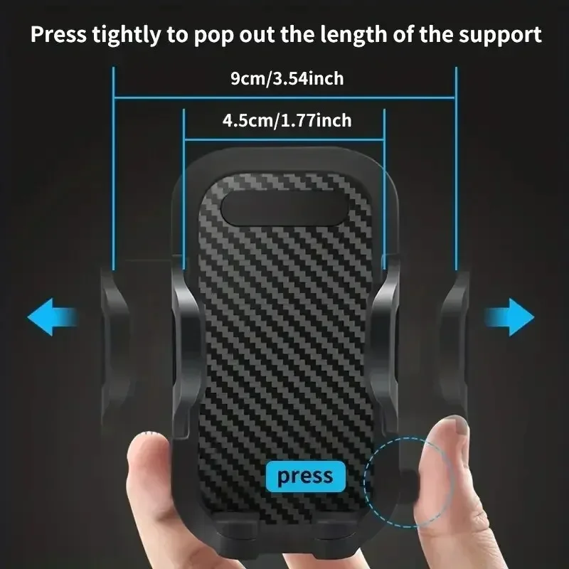 Universal Car Phone Holder 360° Rotation Sucker Mount Cellphone Car Stand Stable Mobilephone Bracket Suction Cup Support in Car