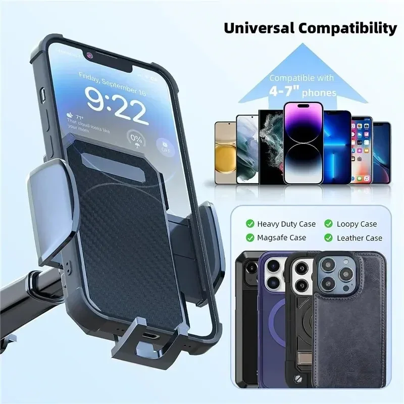 Universal Car Phone Holder 360° Rotation Sucker Mount Cellphone Car Stand Stable Mobilephone Bracket Suction Cup Support in Car