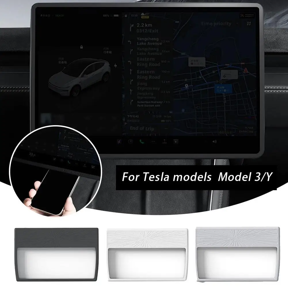 For Tesla Model Y Juniper 2026 Model YL Central Control Display Screen Protector 16-inch Silicone Protective Frame Edge Cover
