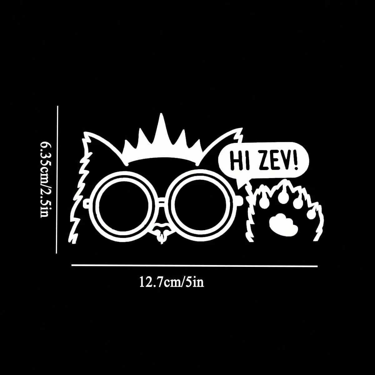 Princess Donut Car Window Decals, Dungeon Crawl Car Decals, Vinyl Stickers for Car Window Decoration, Car Decoration