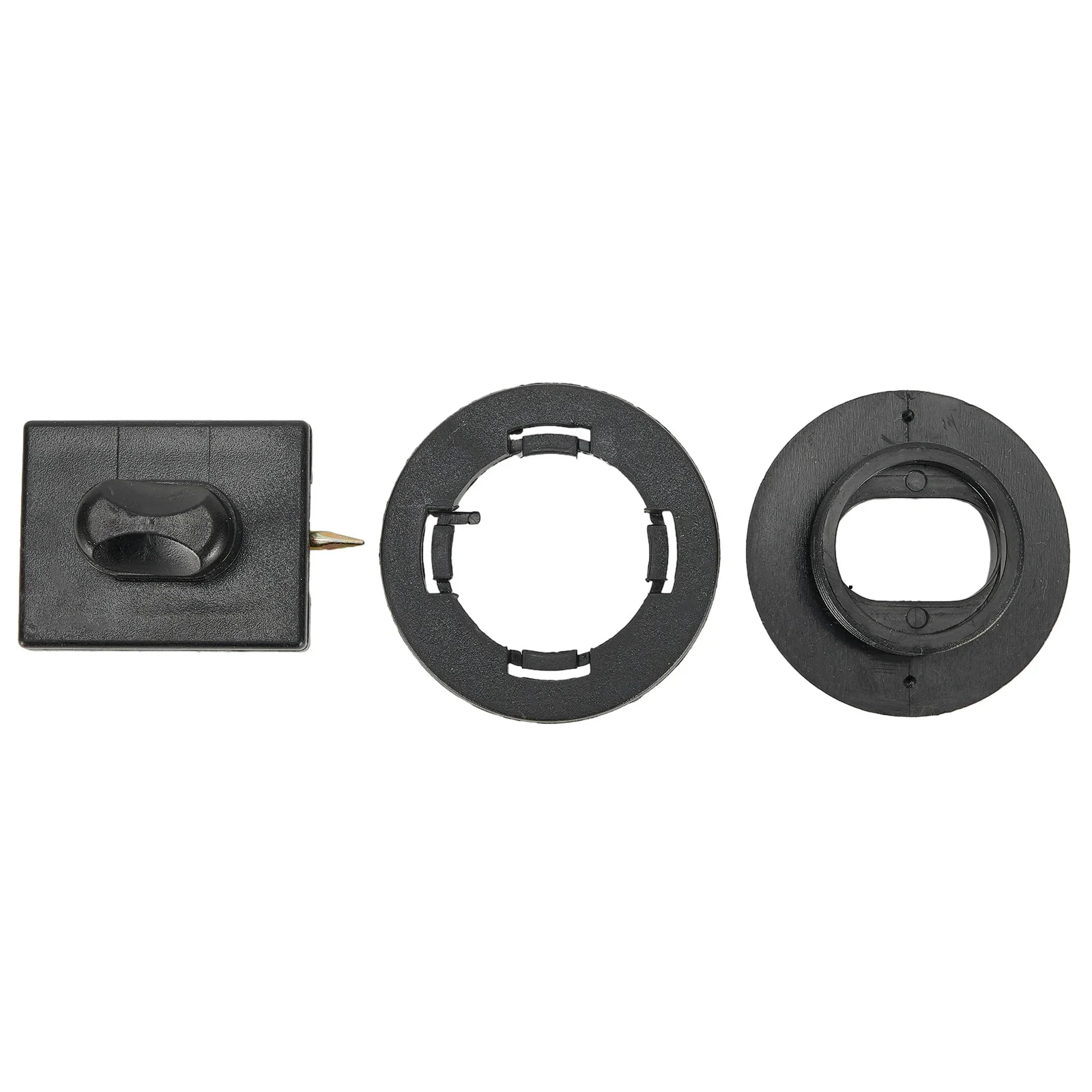 New 4Pcs Black Anti-Slip Car Floor Mounting Clamps Carpet Mats Fixing Clips Floor Holders Sleeves Universal Interior Accessories