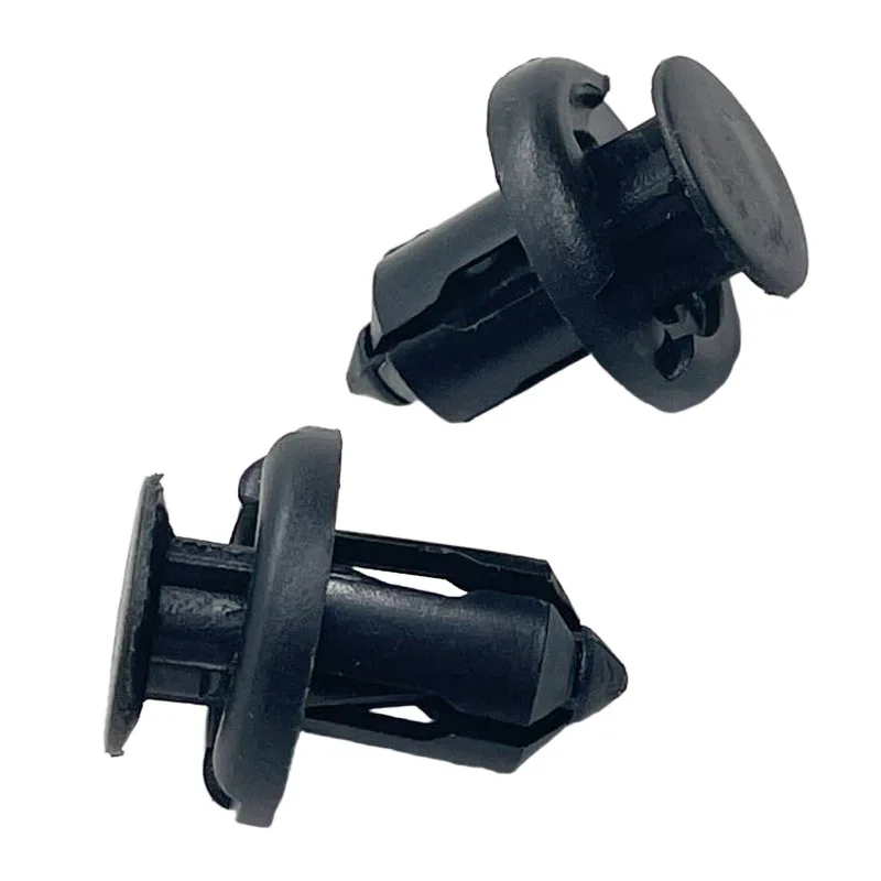 Car Bumper Retainer Clips 10mm Plastic Door Panel Clip Fastener Rivet Screws Fasteners for Honda Accord Civic Acura TSX