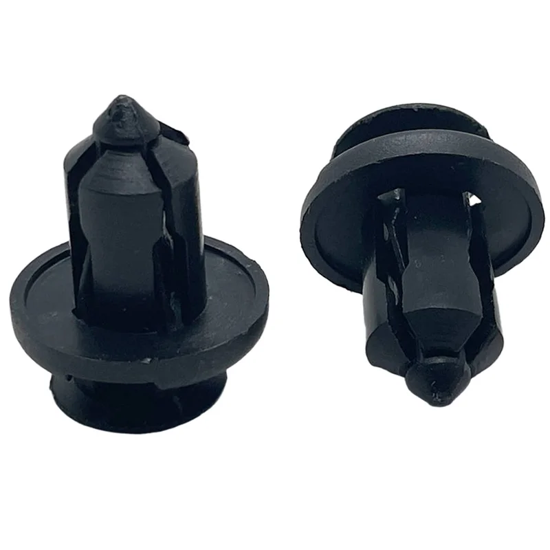 Car Bumper Retainer Clips 10mm Plastic Door Panel Clip Fastener Rivet Screws Fasteners for Honda Accord Civic Acura TSX