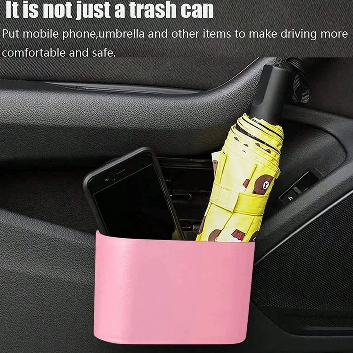 Car Trash Can, Premium Mini Small Garbage Bag, Suitable for Car and Desktop Trash Can Thickened Plastic Storage Bag