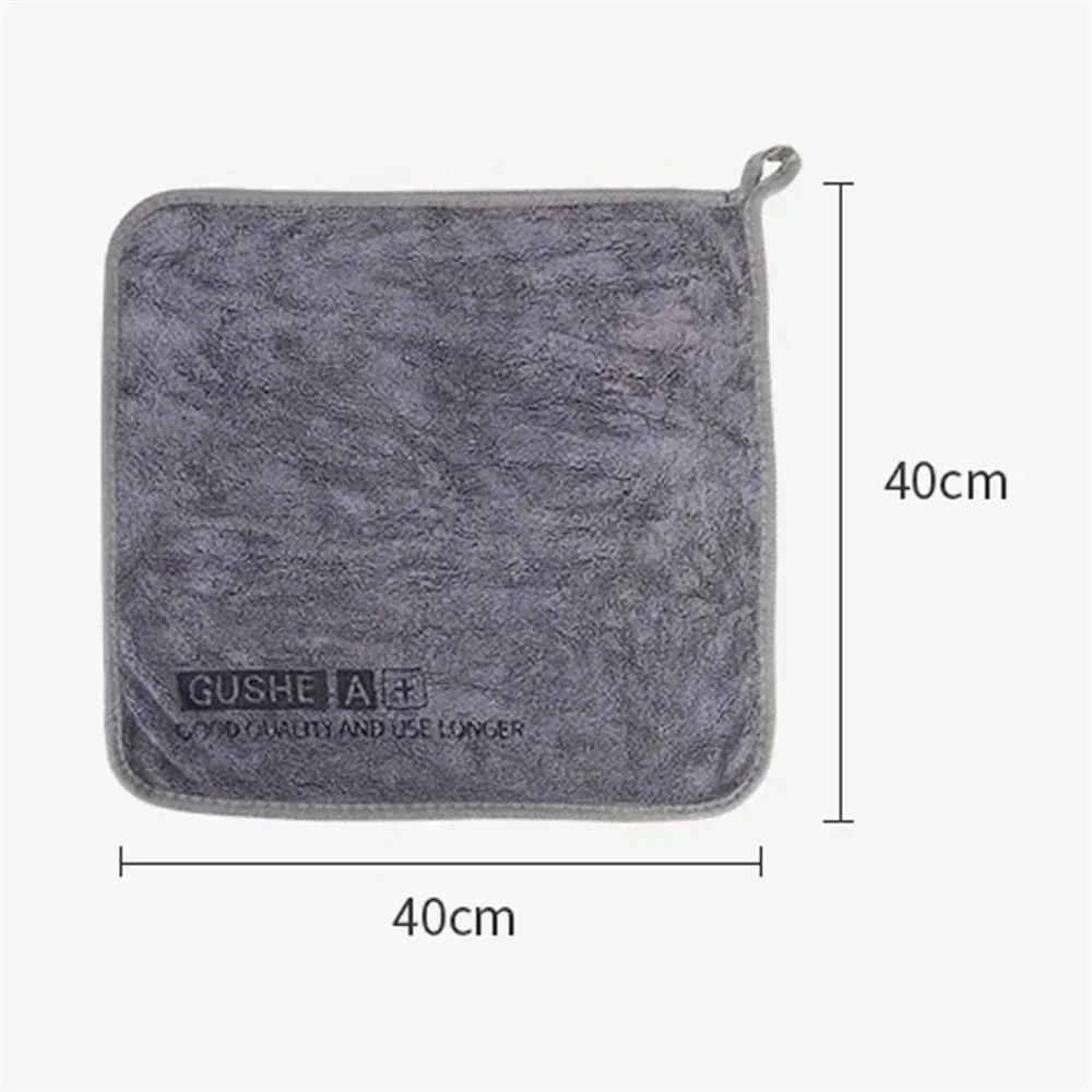 1-10PCS Car Wash Towel Ultra-fine Fiber Car Cleaning Cloth Soft Clean and Dry Cloth Edge Sealing Strong Water Absorption Rags