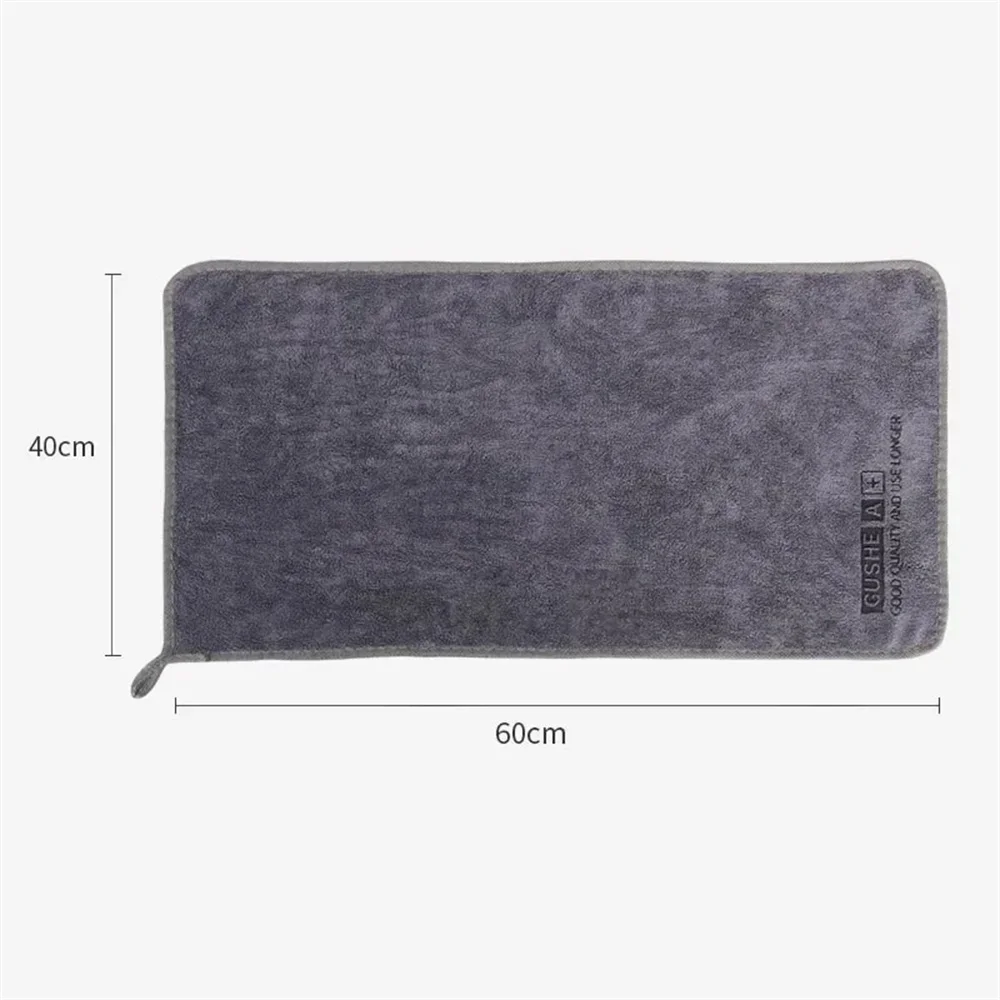 1-10PCS Car Wash Towel Ultra-fine Fiber Car Cleaning Cloth Soft Clean and Dry Cloth Edge Sealing Strong Water Absorption Rags