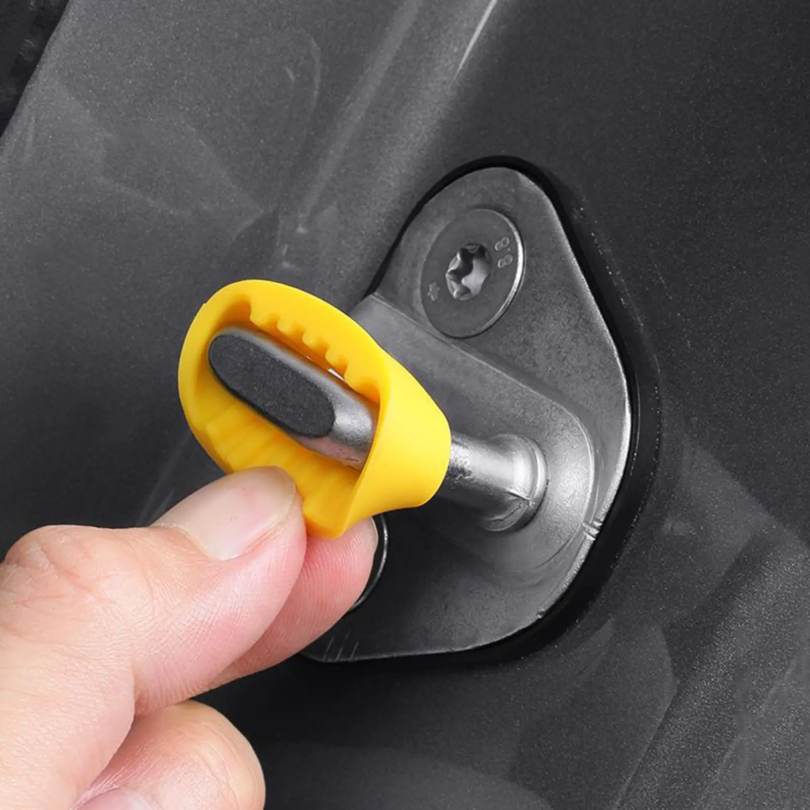 Car Door Shock Absorber Pads Silicone Elastic Damper Cushion Car Door Shock Absorber Cushion For Vehicles RV Truck Automotive