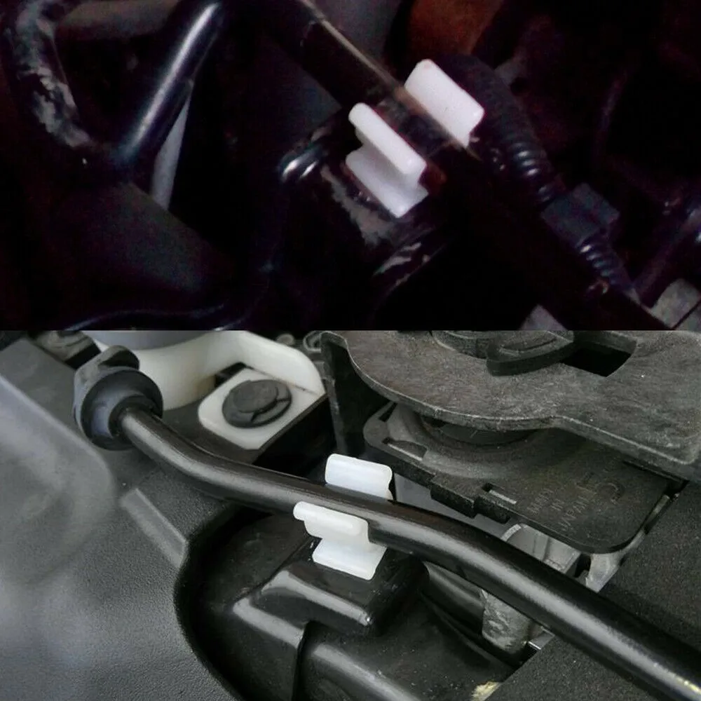 10Pcs Universal Car Bonnet Hood Holder Clip Nylon Plastic High Quality Rod Support Durable Grommet Stay Clamp