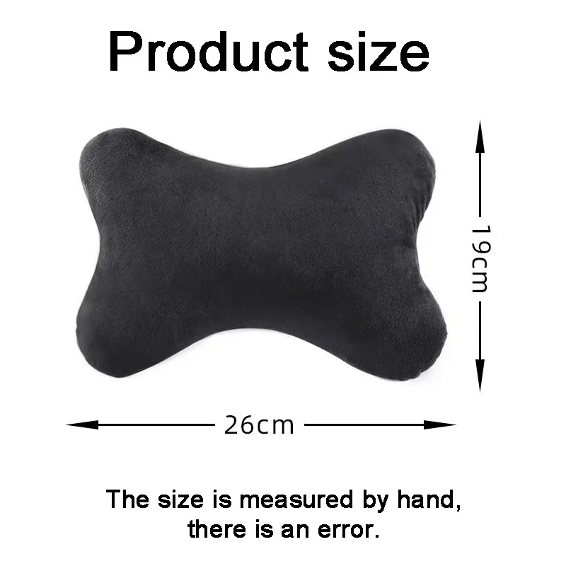 Car seat headrest neck support cushion for Volkswagen R Rline Golf Tiguan Polo CC Passat B7 R36 Scirocco T5 Beetle Golf