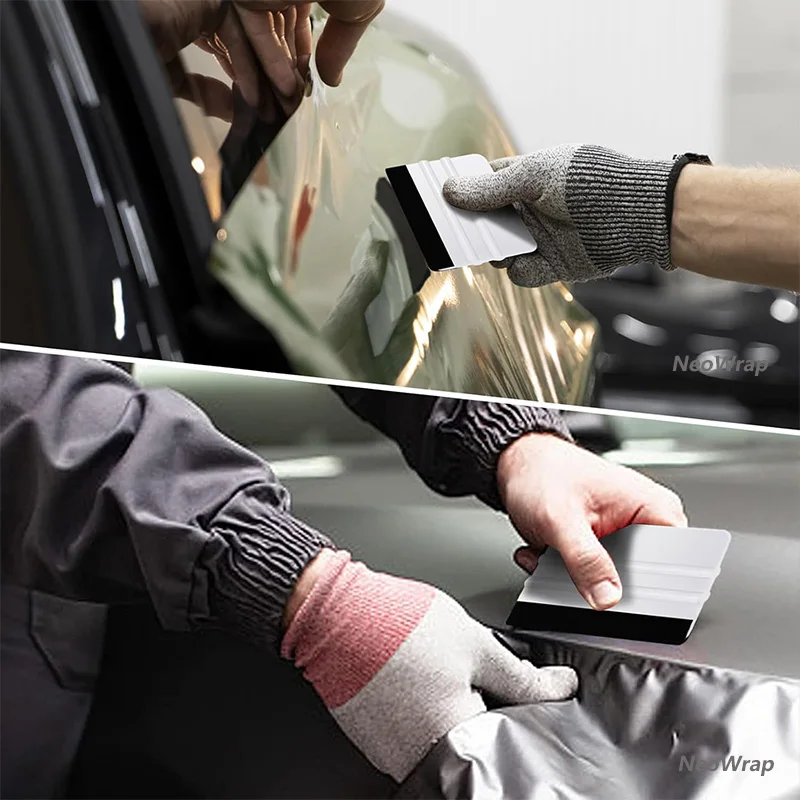 8Pcs Complete Car Window Tinting Tool Set Vinyl Scraper Cutter Squeegee for Auto Film Decals Wallpaper Installation Tools