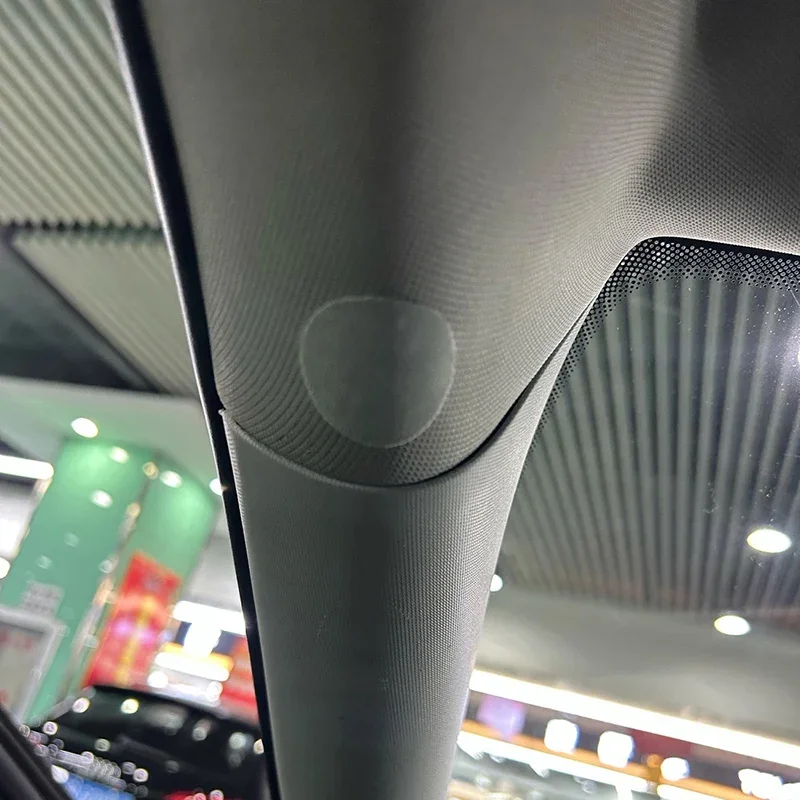 Car Roof Headliner Repair Stickers Self-adhesive Fabric Patches for Cigarette Burn Holes Stains Cover Interior Ceiling Repair