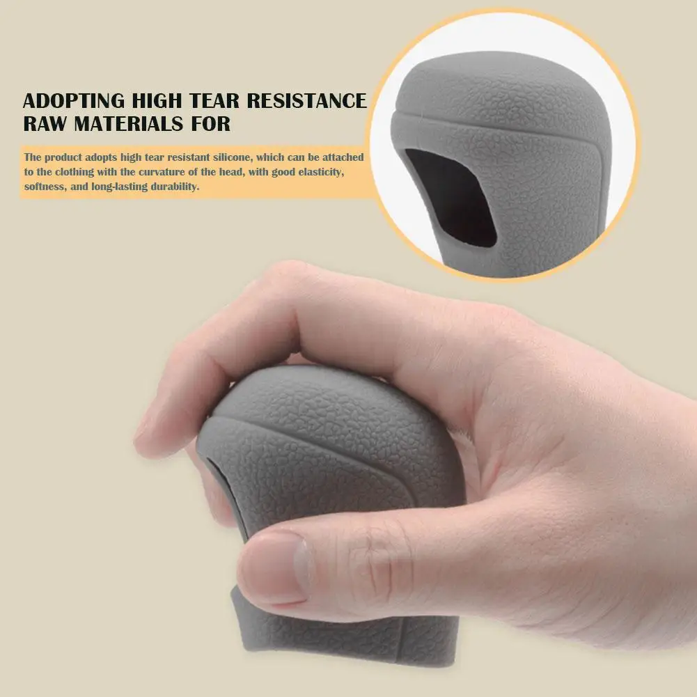 Silicone Automatic Car Gear Shift Knob Cover Antislip Shifter Knob Univeral Fit Shifter Handle For Toyota C-HR For Camry Corolla