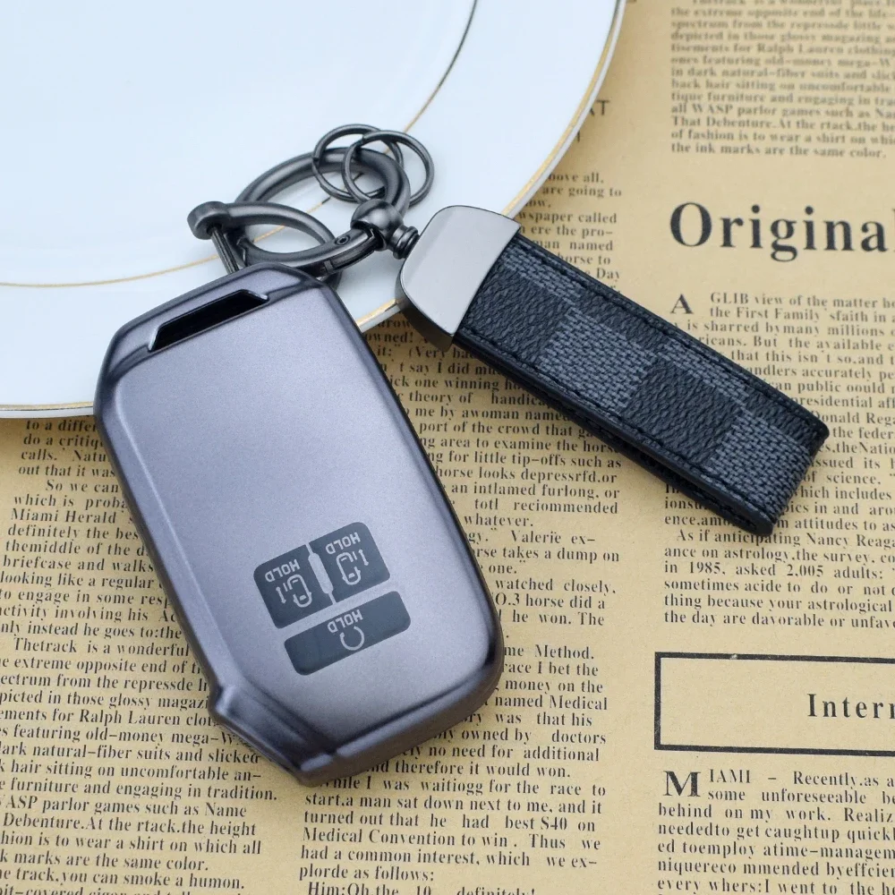 7 Buttons Soft TPU Gunmetal Key Fob Case Shell Cover For Kia Sportage Carnival Sedona K5 K3 K4 Auto Key Holder Bag Accessories