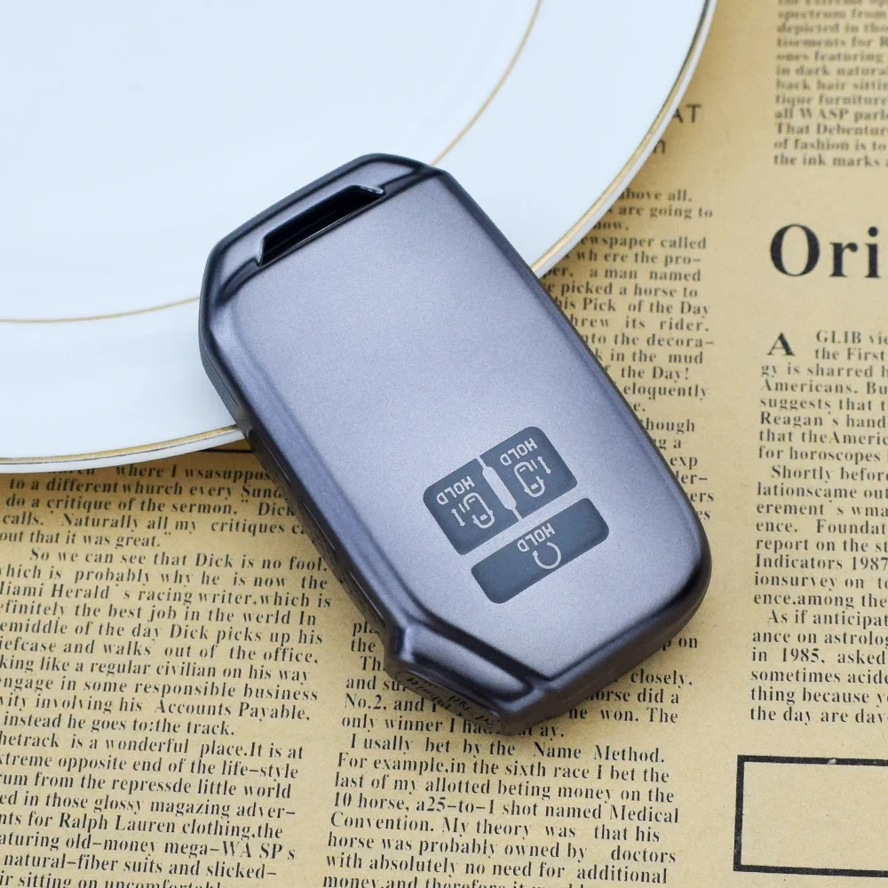 7 Buttons Soft TPU Gunmetal Key Fob Case Shell Cover For Kia Sportage Carnival Sedona K5 K3 K4 Auto Key Holder Bag Accessories