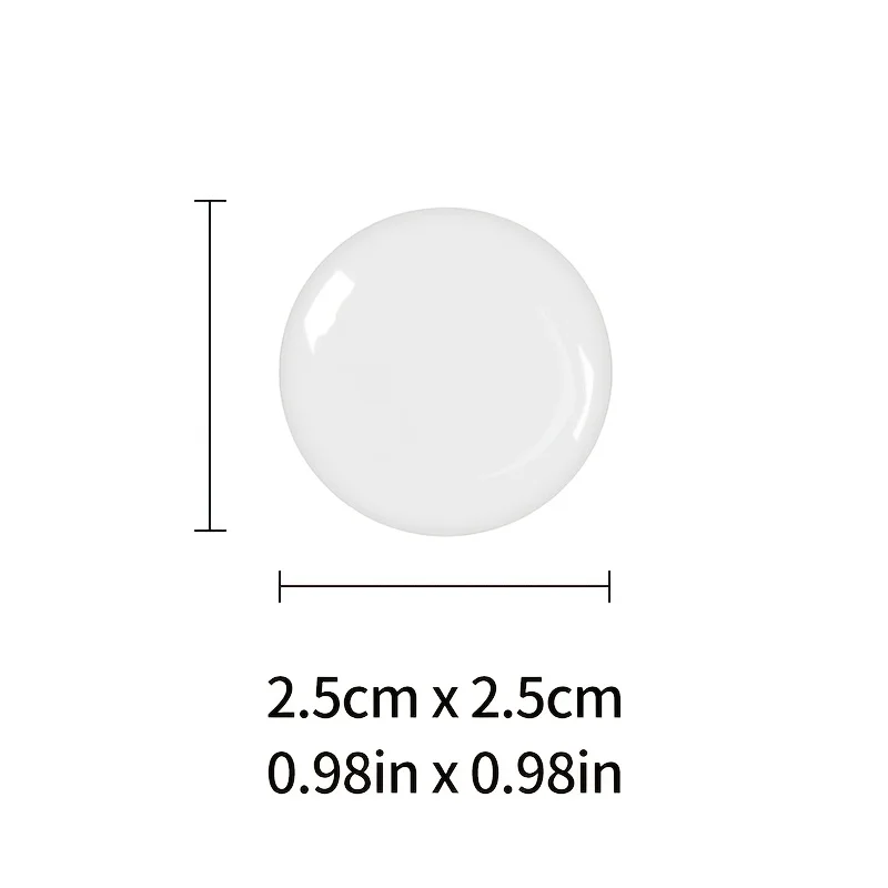 Crystal Transparent Protective Sticker for Car Ignition Switch Button, Suitable for Start/Stop Button Protection Sticker