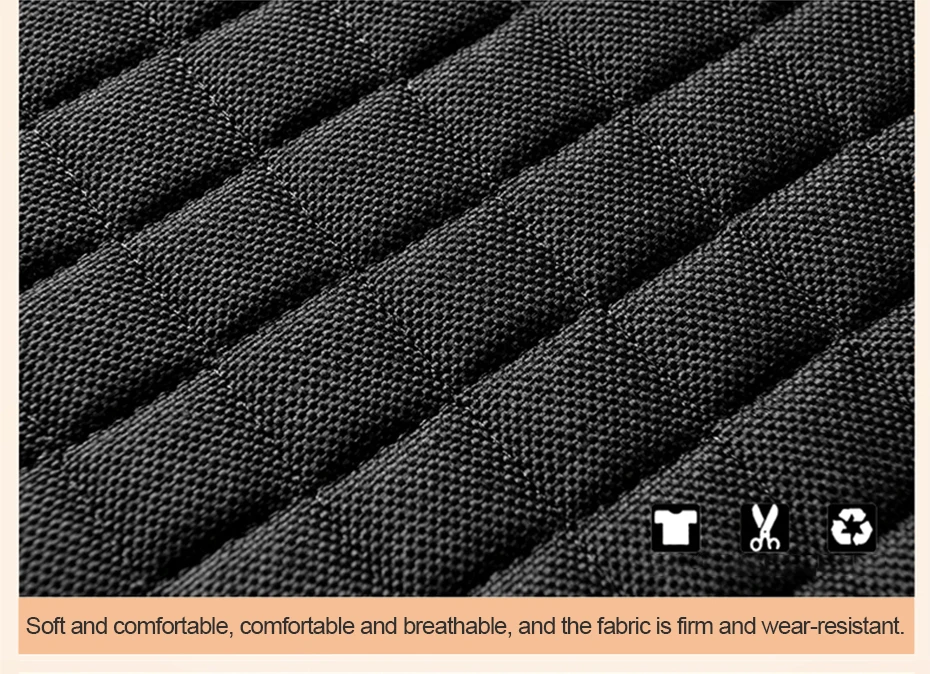 BLALION Summer Cool Flax Car Seat Cover Breathable Fabric Car Front/Rear Seat Cushion Chair Pad Mats for Car Accessories