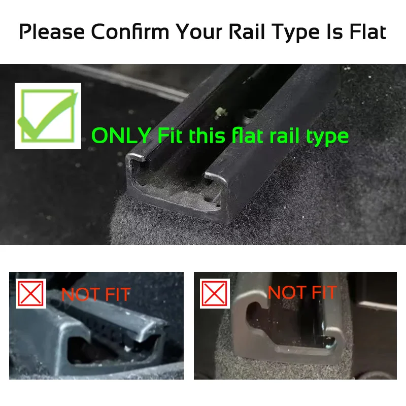 4pcs Seat Rail Protective Cover for Tesla Model 3 Y YL 2024-2026 Rail Slide End Protector Anti-kick Plug Trim Car Accessories