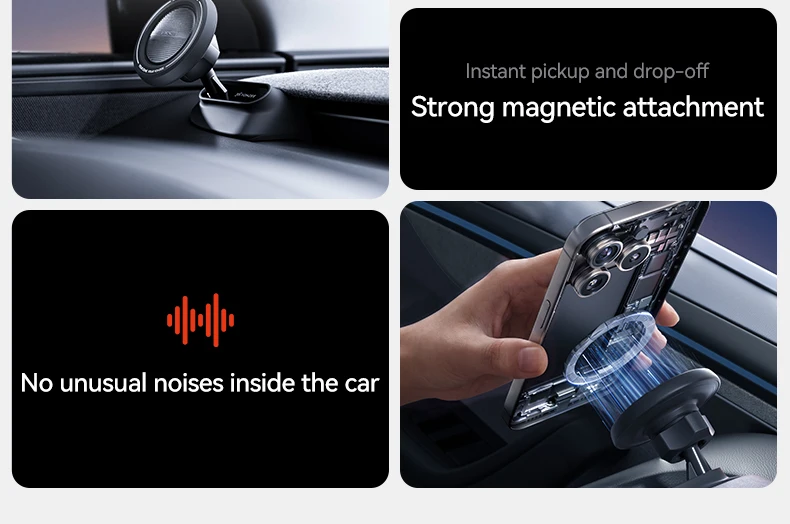 YZ Magnetic Silicone Phone Holder Fit Tesla Model YL Y 3 Juniper Highland Anti-Shake Strong Magnet for iphone 17 16 15 Car Mount