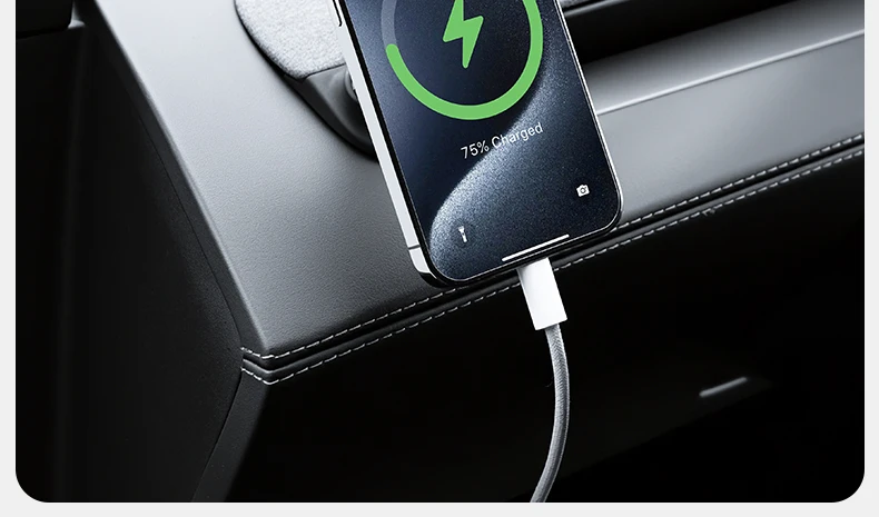 YZ Magnetic Silicone Phone Holder Fit Tesla Model YL Y 3 Juniper Highland Anti-Shake Strong Magnet for iphone 17 16 15 Car Mount