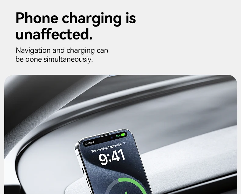 YZ Magnetic Silicone Phone Holder Fit Tesla Model YL Y 3 Juniper Highland Anti-Shake Strong Magnet for iphone 17 16 15 Car Mount