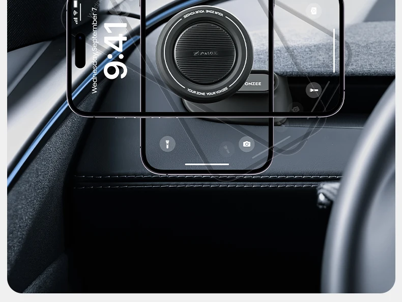 YZ Magnetic Silicone Phone Holder Fit Tesla Model YL Y 3 Juniper Highland Anti-Shake Strong Magnet for iphone 17 16 15 Car Mount