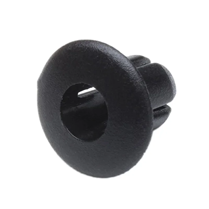 10/20/30PCS 6mm Black Motorcycle Fairing Rivet Clip Fastener For Honda Suzuki Kawasaki Body Panel Trim Parts
