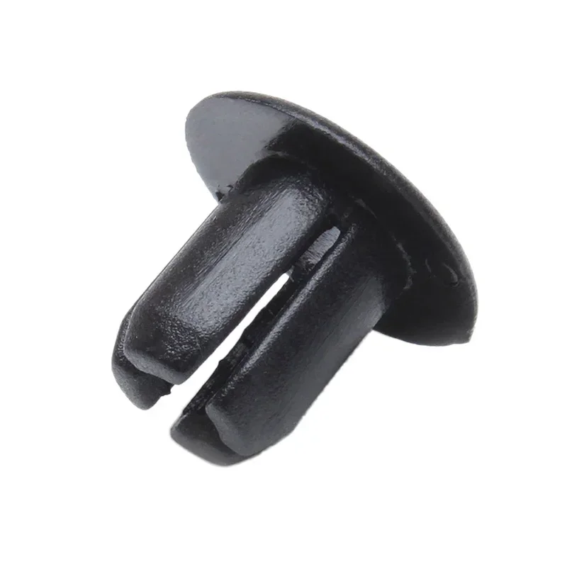 10/20/30PCS 6mm Black Motorcycle Fairing Rivet Clip Fastener For Honda Suzuki Kawasaki Body Panel Trim Parts
