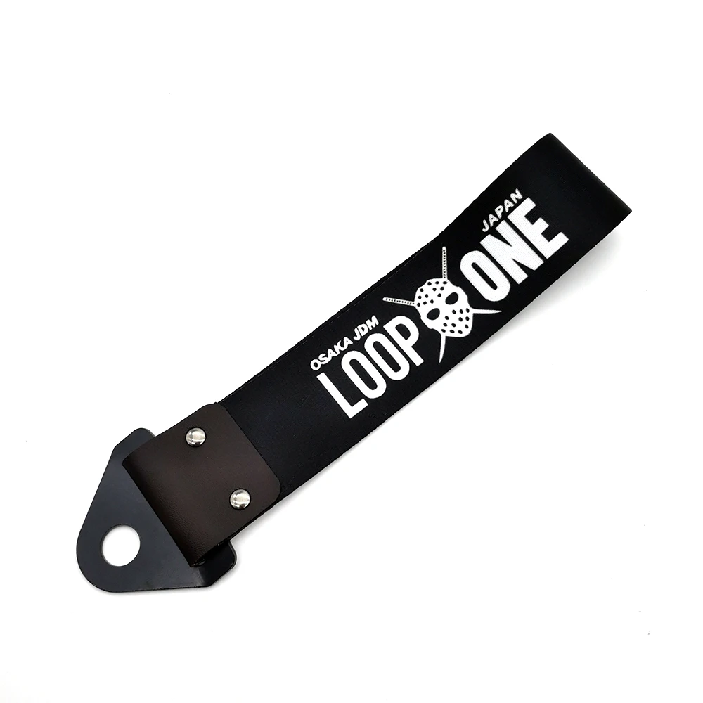 JDM Racing Culture Car Pendant Tow Strap Belt Tow Rope Ribbon Trailer Rope Bumper Towing Strap FOR Red Sun Accessories