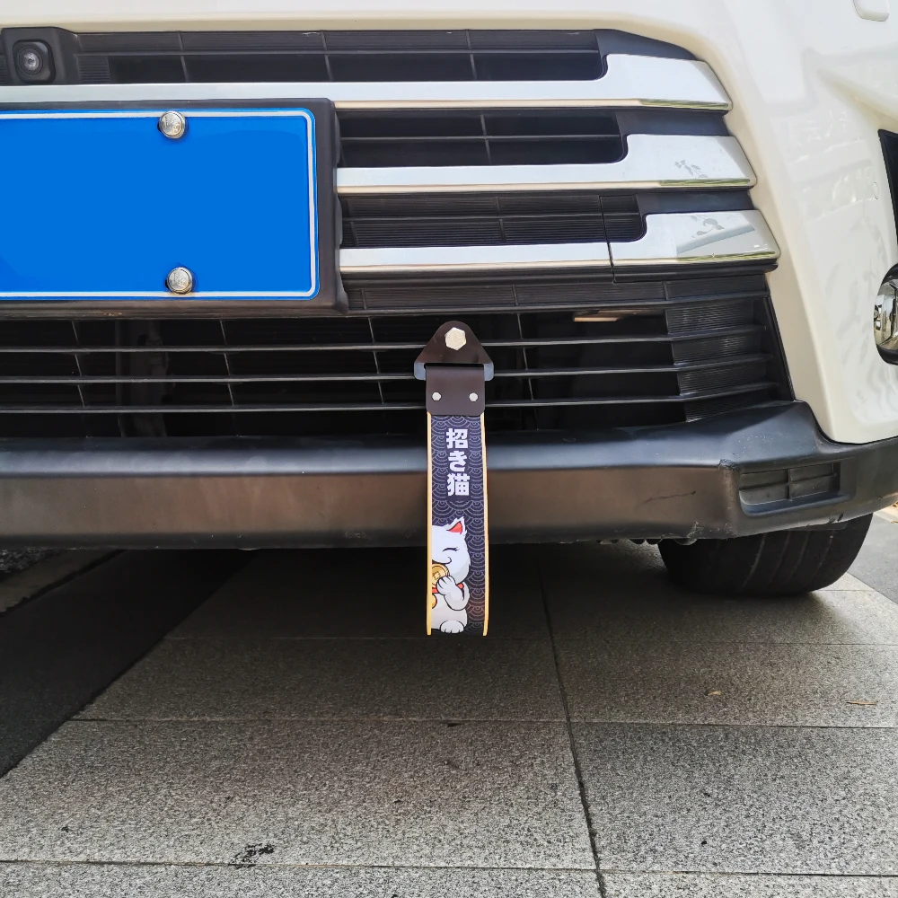 JDM Racing Culture Car Pendant Tow Strap Belt Tow Rope Ribbon Trailer Rope Bumper Towing Strap FOR Red Sun Accessories