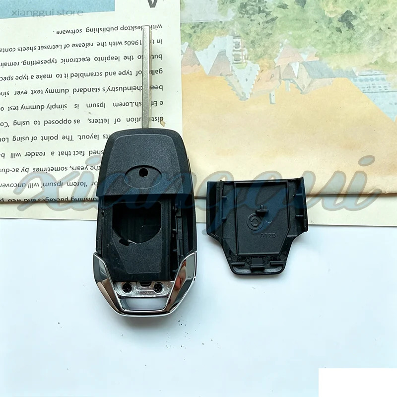 3 Buttons Folding Car Key Housing Key Case Shell for SAIC MAXUS Pick Up T60 LDV V80 G10