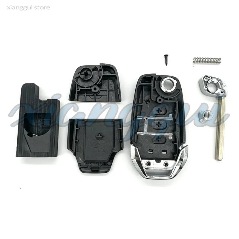 3 Buttons Folding Car Key Housing Key Case Shell for SAIC MAXUS Pick Up T60 LDV V80 G10