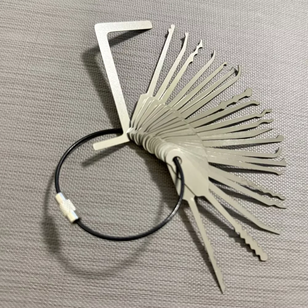 22 in 1 Universal Lock Key Set For PadLock Repairing Tools Locksmith Training Tools