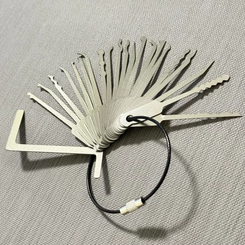 22 in 1 Universal Lock Key Set For PadLock Repairing Tools Locksmith Training Tools